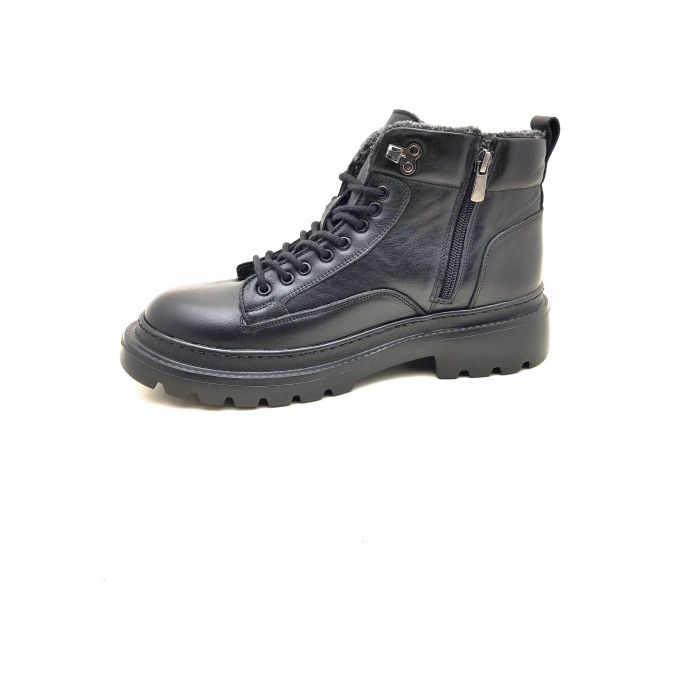 3826 LUİS FİGO DERİ İÇİ MİFLONLU POLİ TABAN BOT