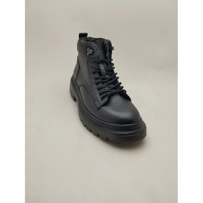 3826 LUİS FİGO DERİ İÇİ MİFLONLU POLİ TABAN BOT