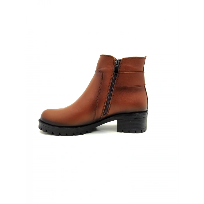 508 AYMODA DERİ TOKALI BAYAN BOTU