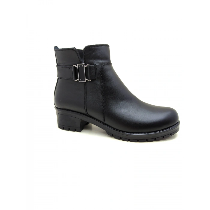 508 AYMODA DERİ TOKALI BAYAN BOTU