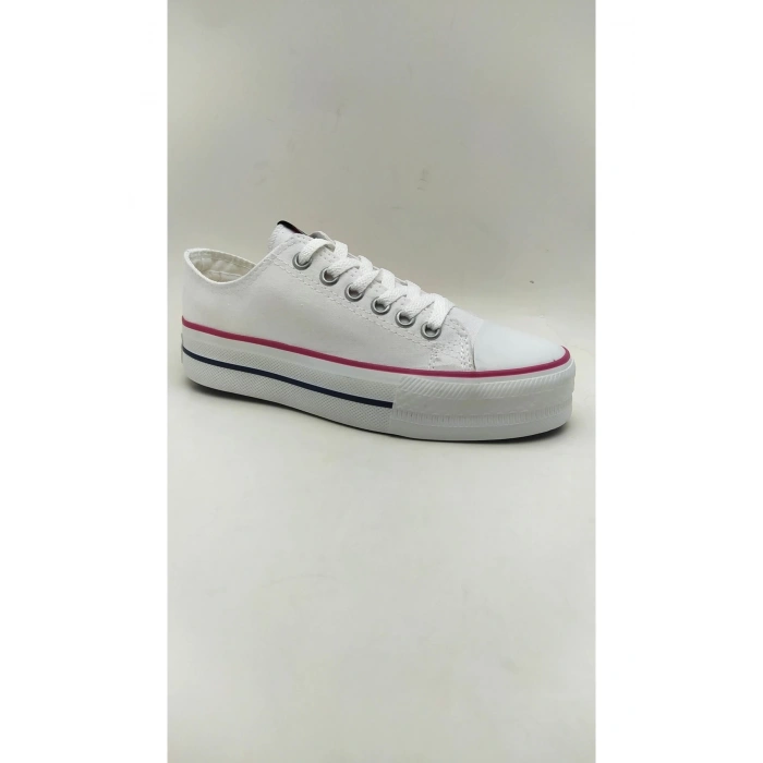 221929 BULLDOZER YÜKSEK TABANLI KISA KETEN AYAKKABI