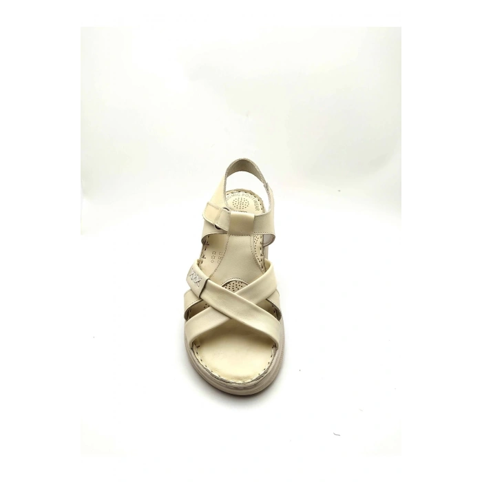 4002 VEFAZEN DERİ ANATOMİK SANDALET