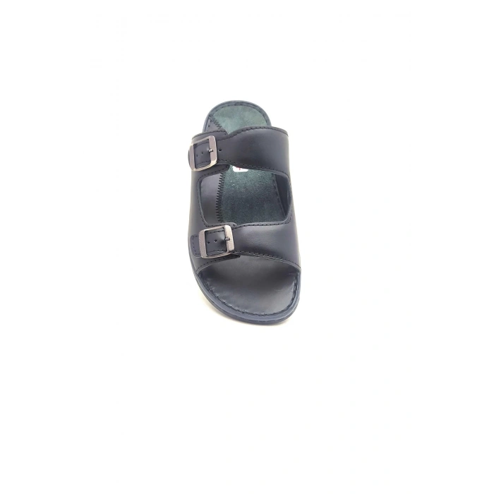 323 Axfor Deri Tokalı Terlik