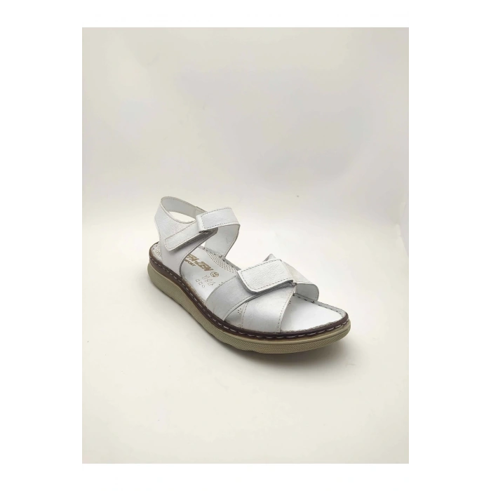 110 VEFAZEN CIRTLI DERİ SANDALET