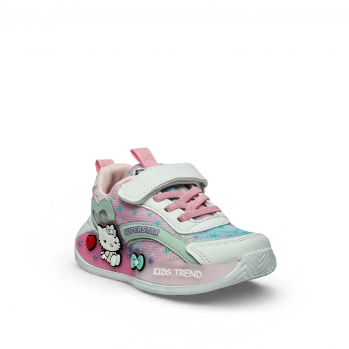 010 KIZ ÇOCUK YAZLIK ORTOPEDİK FİLE HAFİF SPOR AYAKKABISI