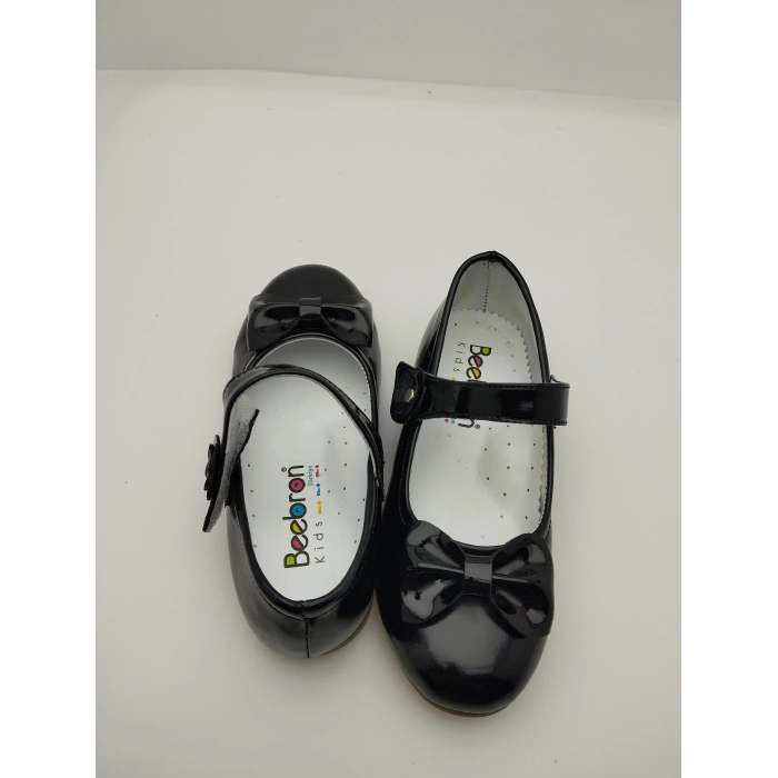 204 Ortopedik Kız Babet Bebek rugan Balerin Ayakkabısı