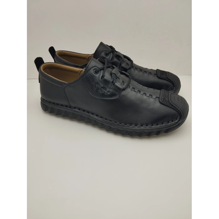 3831 %100 Deri Ortopedik Erkek Yazlık Rahat Günlük Çarık Yeni Sezon Ayakkabı