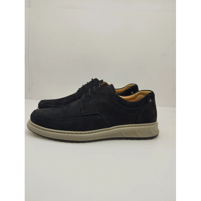 3844 % 100 DERİ ORTOPEDİK RAHAT BAĞCIKLI SARAÇLI ERKEK AYAKKABISI