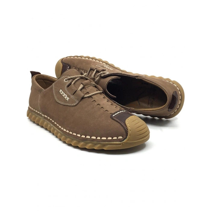 4485 % 100 HAKİKİ DERİ 45-48- BÜYÜK NUMARA ERKEK BAĞLI AYAKKABI