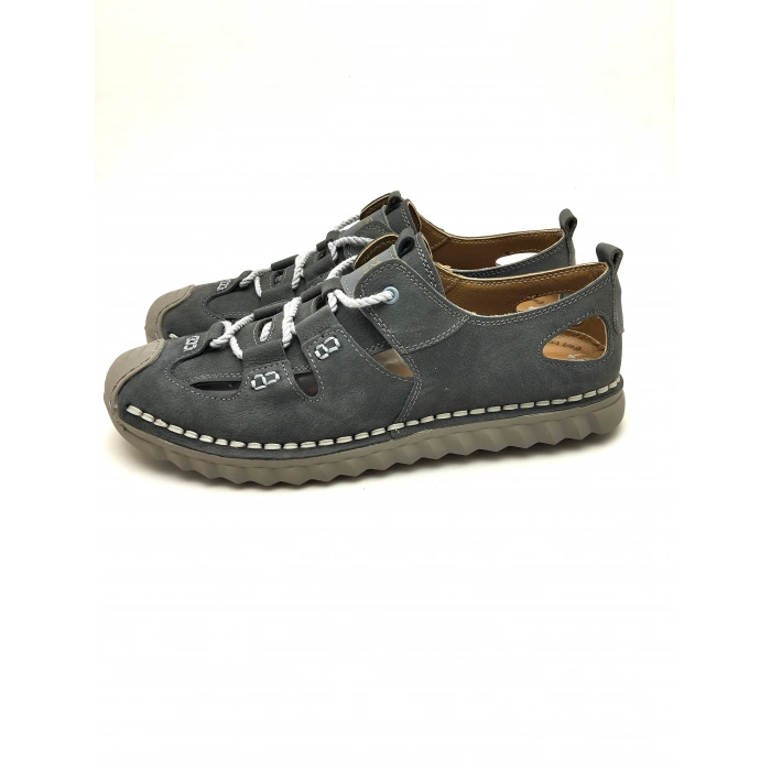 3856 %100 HAKİKİ DERİ ERKEK YAZLIK ÇARIK MODEL AYAKKABI