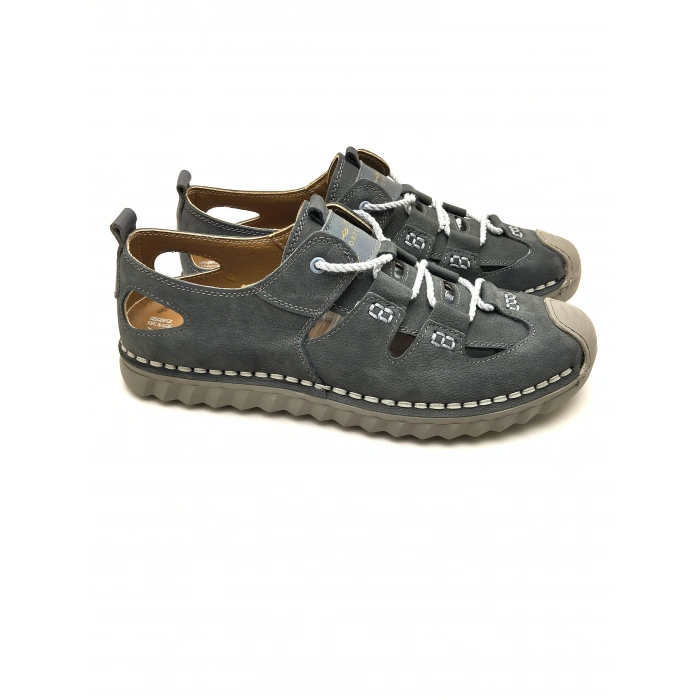 3856 %100 HAKİKİ DERİ ERKEK YAZLIK ÇARIK MODEL AYAKKABI