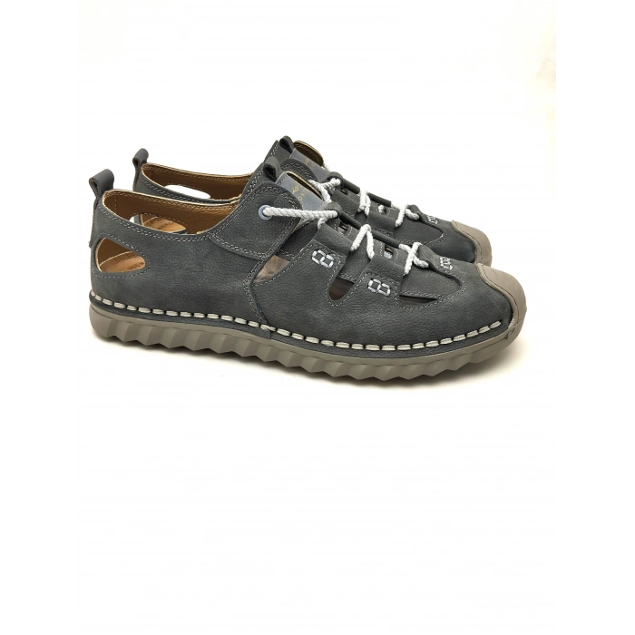 3856 %100 HAKİKİ DERİ ERKEK YAZLIK ÇARIK MODEL AYAKKABI