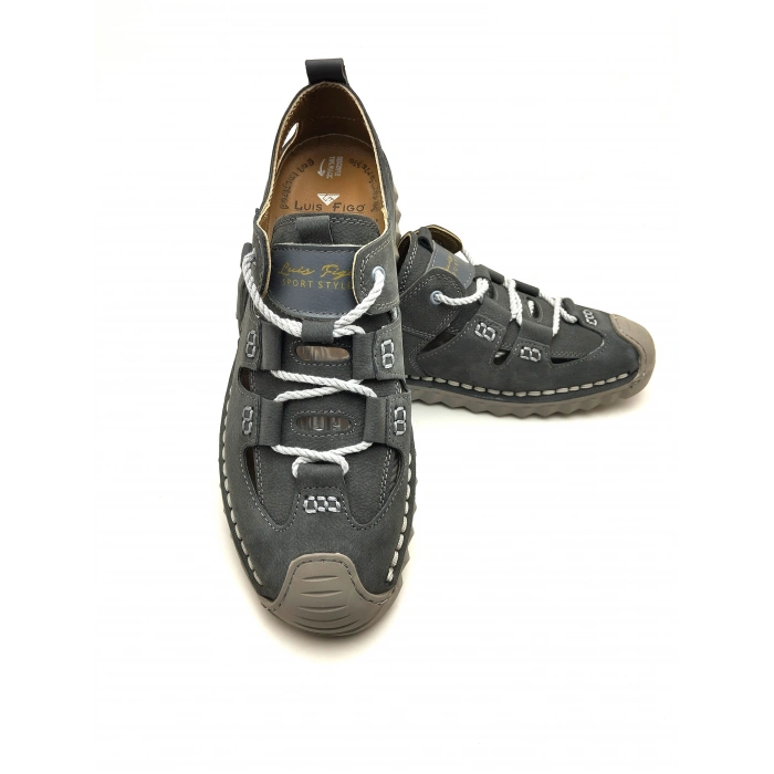 3856 %100 HAKİKİ DERİ ERKEK YAZLIK ÇARIK MODEL AYAKKABI