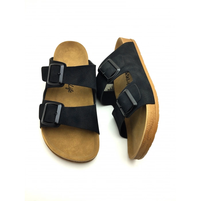 963 LOOK LIFE 45-48 -49-ORTOPEDİK RAHAT TOKALI TERLİK