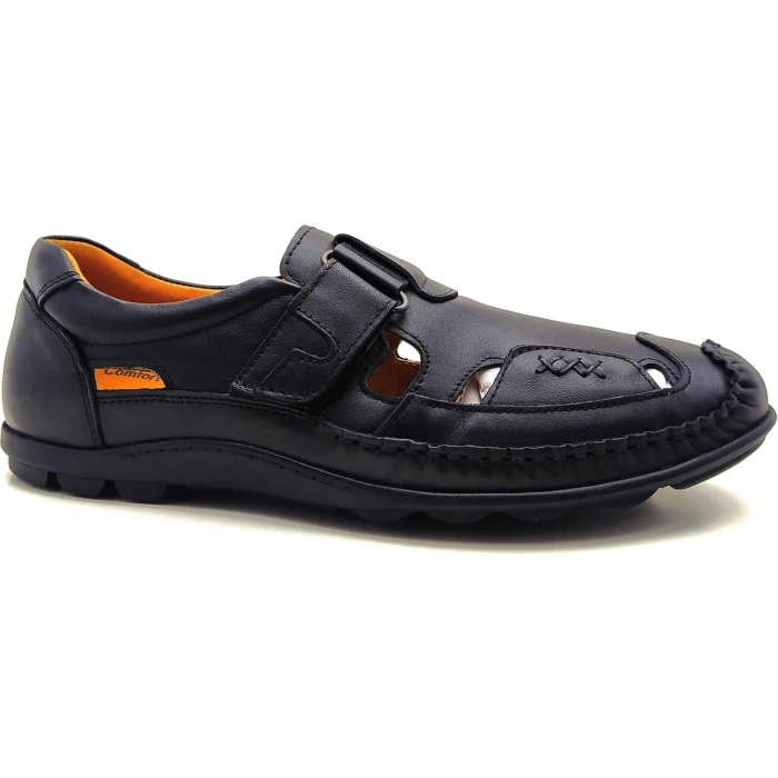 4420 % YÜZ HAKİKİ DERİ ERKEK YAZLIK ANATOMİK AYKKABI