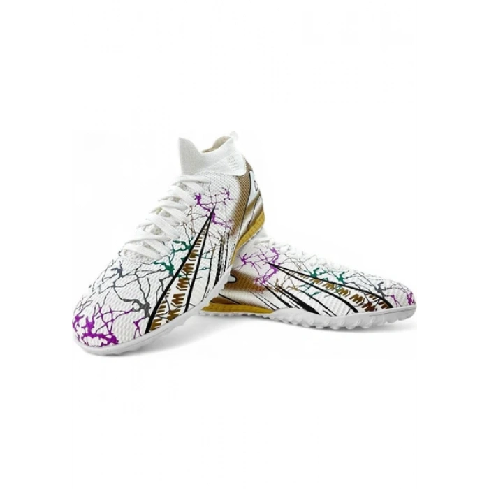 EA SPORT GENÇ ÇORAPLI ÇOKRENKLİ KAUCUK TABANLI HALISAHA ÇİMSAHA AYAKKABSI