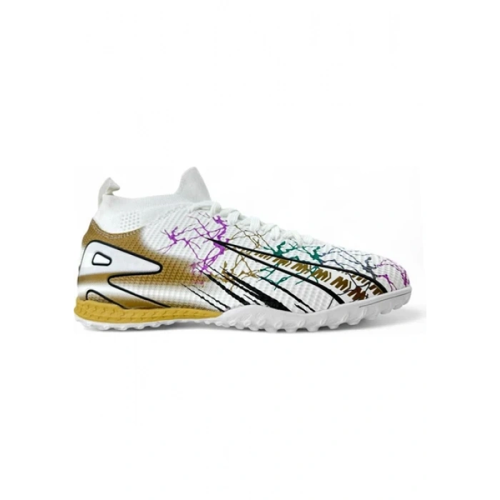 EA SPORT GENÇ ÇORAPLI ÇOKRENKLİ KAUCUK TABANLI HALISAHA ÇİMSAHA AYAKKABSI