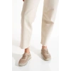 1702 AYMODA SOFT HAKİKİ DERİ LAZER DELİKLİ ORTOPEDİK GÜNLÜK CASUEL BAYAN AYAKKABISI