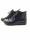 5008 AYMODA LASTİKLİ FERMARLI BAYAN DERİ BOT