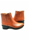 5008 AYMODA HAKİKİ DERİ TOPUKLU RAHAT KONFORLU ŞIK KADIN BOTU
