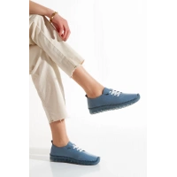 1701 VEFAZEN HAKİKİ DERİ SOFT ANATOMİK ŞEFFAF TABANLI KADIN AYAKKABISI