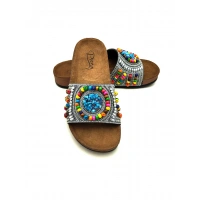 20050 PİENN TAŞLI ÇOK RENKLİ ANATOMİK BAYAN TERLİĞİ