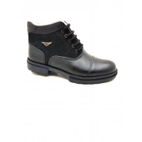 3408L UİS FİGO DERİ FERMARLI GARNİ ERKEK GÜNLÜK BOT