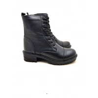 5003 MODA KADIN HAKİKİ DERİ UZUN KONÇLU POSTAL BOT