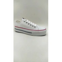 221929 BULLDOZER YÜKSEK TABANLI KISA KETEN AYAKKABI