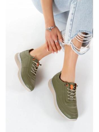 1115 VEFAZEN İÇİ DIŞI HAKİKİ DERİ BAYAN GÜNLÜK ANATOMİK SPOR AYAKKABI