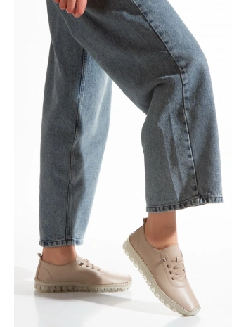 1701 VEFAZEN HAKİKİ DERİ SOFT ANATOMİK ŞEFFAF TABANLI KADIN AYAKKABISI