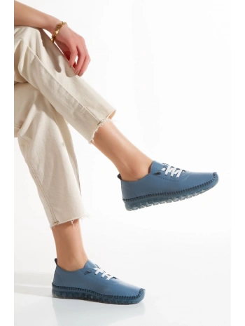 1701 VEFAZEN HAKİKİ DERİ SOFT ANATOMİK ŞEFFAF TABANLI KADIN AYAKKABISI