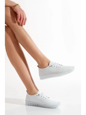 1701 VEFAZEN HAKİKİ DERİ SOFT ANATOMİK ŞEFFAF TABANLI KADIN AYAKKABISI