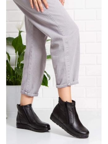 2012 AYMODA HAKİKİ DERİ FERMARLI  BAYAN KIŞLIK ANATOMİK RAHAT  BOT