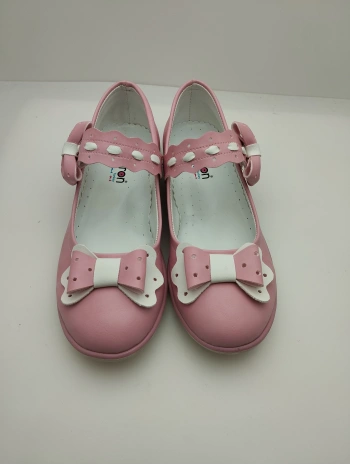 2024 KIZ ÇOCUK  GÜNLÜK BARETLİ BABET AYAKKABI