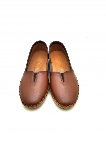 302 AYMODA HAKİKİ DERİ ANATOMİK BAYAN BABET