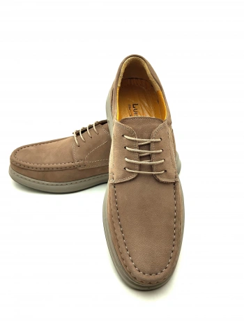 3802 LUİS FİGO HAKİKİ DERİ ERKEK BAĞCIKLI POLİ TABAN KOMFORT AYAKKABI