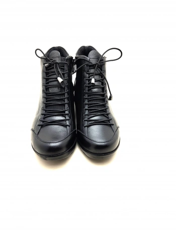 5008 AYMODA LASTİKLİ FERMARLI BAYAN DERİ BOT