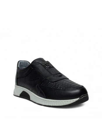 5070 MERT ERKEK POLİTABAN HAKİKİ DERİ LASTİKLİ AYAKKABI