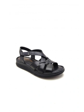 4003 VEFAZEN BAYAN DERİ SANDALET