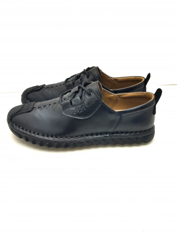 3831 %100 Deri Ortopedik Erkek Yazlık Rahat Günlük Çarık Yeni Sezon Ayakkabı