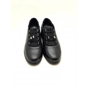 2025 AYMODA % YÜZ DERİ DOLGUTABAN LASTİKLİ KONFORT AYAKKABI