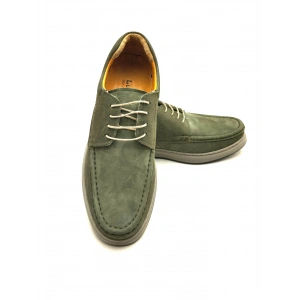 3802 % 100 HAKİKİ DERİ ERKEK BAĞCIKLI POLİ TABAN KOMFORT AYAKKABI