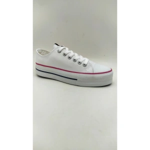 221929 BULLDOZER YÜKSEK TABANLI KISA KETEN AYAKKABI