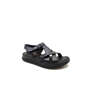 4002 VEFAZEN DERİ ANATOMİK SANDALET