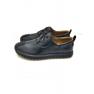 3831 %100 Deri Ortopedik Erkek Yazlık Rahat Günlük Çarık Yeni Sezon Ayakkabı