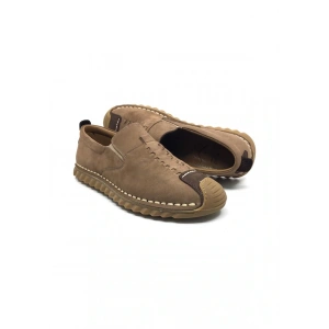 4486 % 100 HAKİKİ DERİ ORTOPEDİK YAZLIK YENİ SEZON 45-48-LASTİKLİ ÇARIK MODEL AYAKKABI