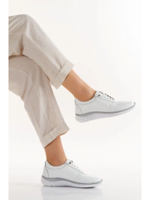 1115 VEFAZEN DERİ BAYAN GÜNLÜK SPOR AYAKKABI