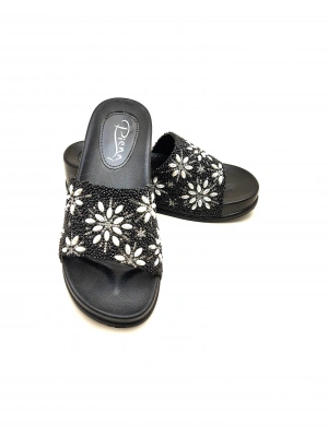 20028 PİENN YÜKSEK TABANLI TAŞLI KADIN TERLİĞİ