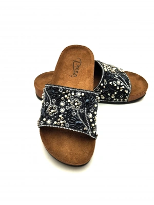 20050 PARMİ TAŞLI BAYAN RAHAT ŞIK TERLİK